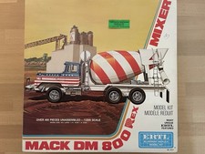Ertl 1:25 Mack Dm800 Rex Mixer Model Kit Neu OVP Vintage
