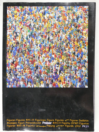 Preiser figuren 1993 prospekt - figuren,