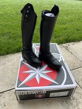 Kinder Reitstiefel Stiefel Kids Fun Glitter Suedwind Glitzersteine schwarz 29