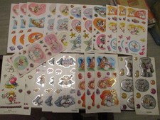 22x Diddl verschiedene Stickerbogen **Janine/Janina ** (Flügel-Duft,Tattoo usw.)