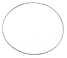 Edler halsreif edelstahl 2mm - halsreif,