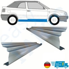Für Volkswagen Golf 3 III 1993-1998 Cabrio Schweller Reparatur Blech / Paar