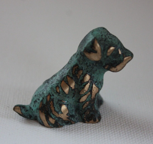 Hund messing 84g bronze - hund, tier