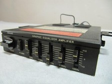 Graphic Equalizer, Verstärker Interconti Car HiFi / Youngtimer Vintagezubehör