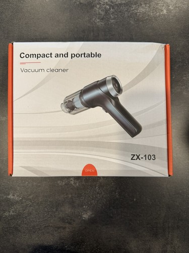 Compact and portable vacuum - and,