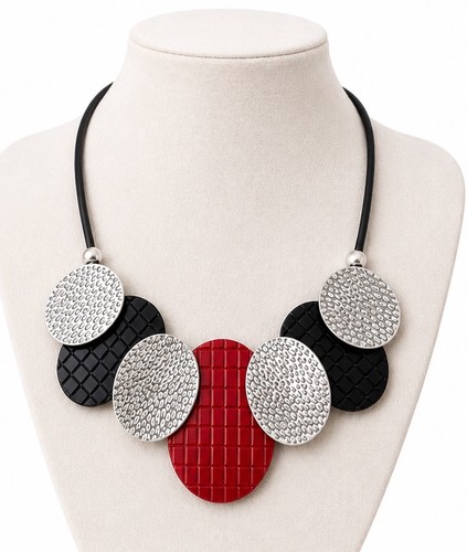 Damen statement kette rot - statement,