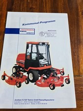 JACOBSEN Kommunal Programm Mäher Traktor Schlepper Prospekt Brochure