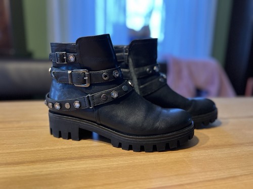 Damen stiefeletten biker - stiefeletten,,