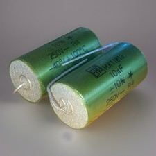 Stück matched pair 10uf - 2,