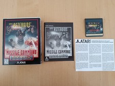Atari Lynx - Super Asteroids / Missile Command - komplett mit OVP + Anleitung