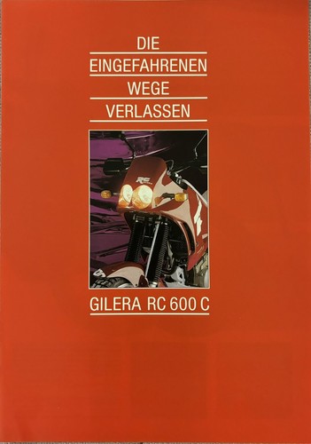 Gilera 600 prospekt - gilera, prospekt/