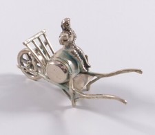 Miniaturfigur Mann auf