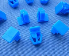 20x Zierleisten Clips Seiten leisten Klips für Accord Civic CRX blau 379