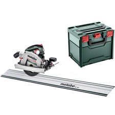 Metabo Akku Handkreissäge KS 18 LTX 66 BL 18V Solo Führungsschiene FS160 metaBOX