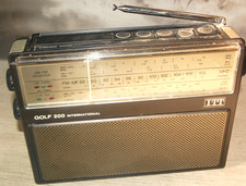 ITT TRAGBARERS TRANSISTOR KOFFERRADIO Typ: GOLF 200 INTERNATIONAL von 80er JAHRE
