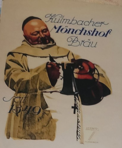 Blechschild kulmbacher - ,