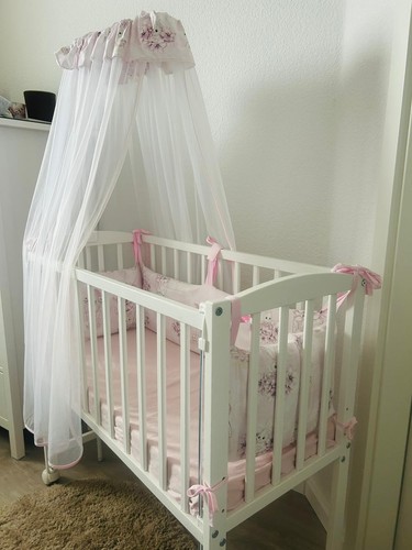 Kinderbett weiss mit - , matratze