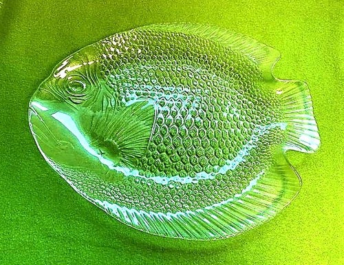 Fischteller - 6, (karpfenform)