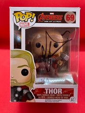 CHRIS HEMSWORTH signed Autogramm Funko Pop THOR in Person autograph ACOA