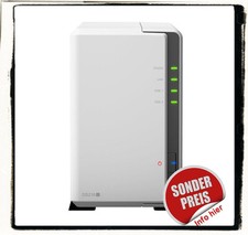 Synology DS216j RAID NAS Server + Festplatten Bundle WD Red Seagate Toshiba uvm.