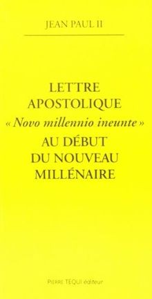 Lettre apostolique novo