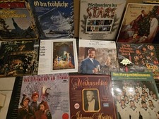 11x Weihnachts LP'S Schallplatten