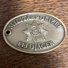 Dienstmarke feldjäger orden - dienstmarke,