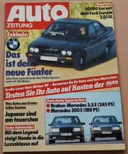 Auto Zeitung 8/1987 Brabus