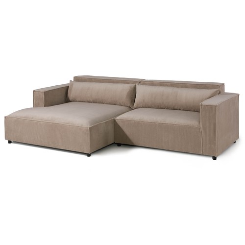 Ecksofa ottomane links - ottomane, cord