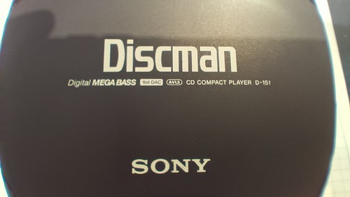 Discman portable player - discman, cd
