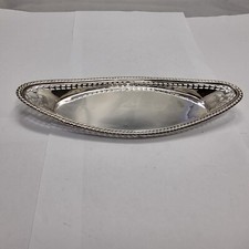 C108# Jugendstil Schale Silber