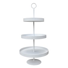 Etagere LENJA weiß aus Metall