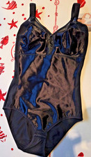 Body Naturana Gr.85 E schwarz Nummer 3550 edel weich ohne Bügel Body Neu