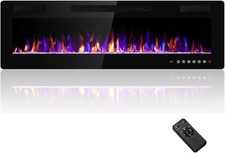 60" Electric Fireplace