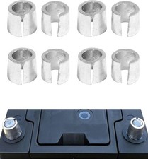 8 Stück Batteriepol Adapter Hülsen Batterieanschluss Adapter Plus Minus KFZ