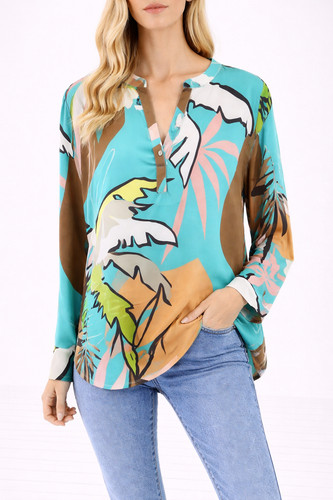 Bluse nadine bunt - bluse, h