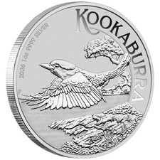 Silbermünze Kookaburra 2026 -