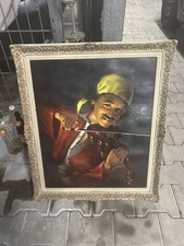 Antikes Bild Zigeuner Motiv 