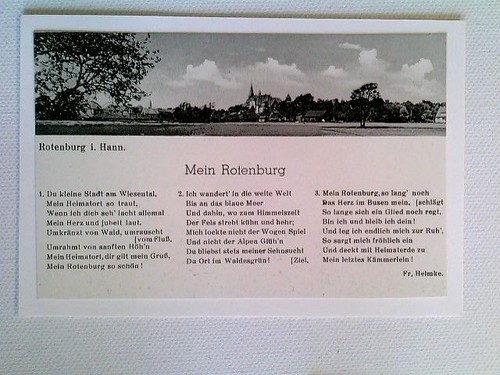 Rotenburg hann wümme - hann.,,