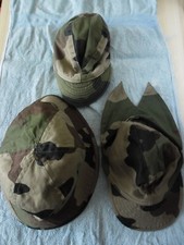 3 Mützen Militär Armee Frankreich Camouflée military cap Militärmütze FRENCH