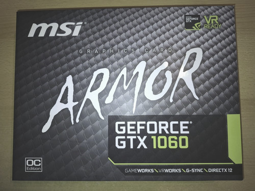 Msi geforce gtx - 1060, 6g