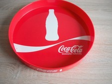 Vintage Coca Cola Serviertablett Kellnertablett Tablett 32 x  4 cm