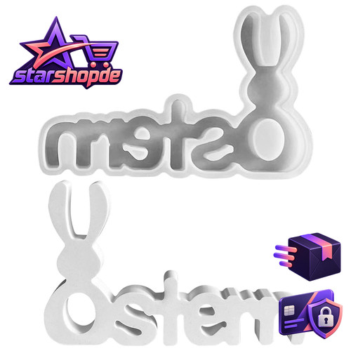 Silikonform ostern gipsform - ostern,