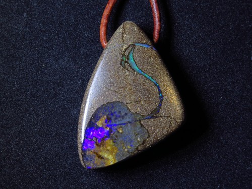Boulder opal anhänger - opal,