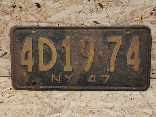 Altes nummernschild usa - altes,