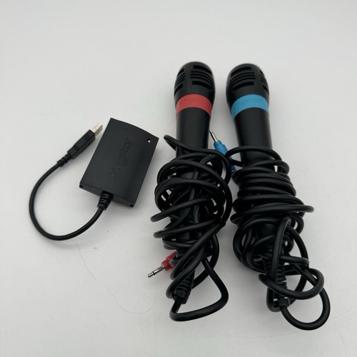 Singstar mikrofone blau - mikrofone,