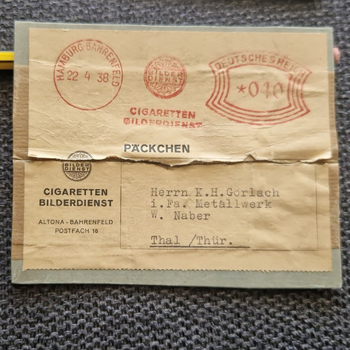Historischer paketabschnitt - historischer,