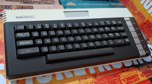 Atari 600 with tv - atari, xl