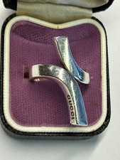 Gucci Bypass Ring Sterling