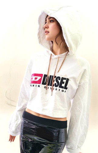 Diesel crop sweater - sweater,